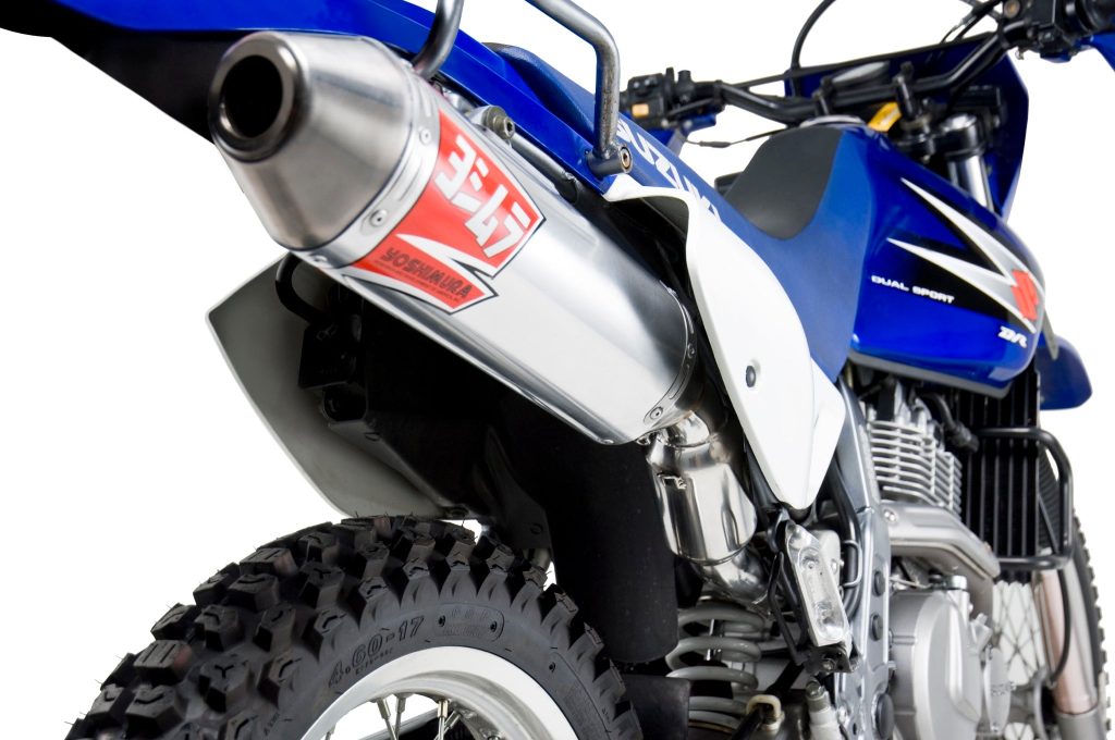 DR650 96-26 RS-2 Stainless Slip-On Exhaust, w/ Aluminum Muffler · Trasera