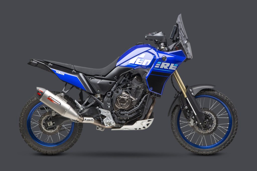 TENERE 700 21-26 RS-12 Stainless Full Exhaust, w/ Stainless Muffler · Opuesta