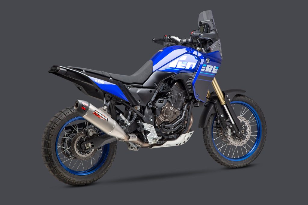 TENERE 700 21-26 RS-12 Stainless Full Exhaust, w/ Stainless Muffler · Motor