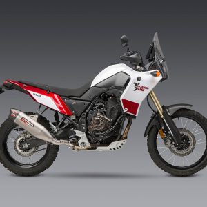 TENERE 700 21-26 RS-12 Stainless Slip-On Exhaust, w/ Stainless Muffler