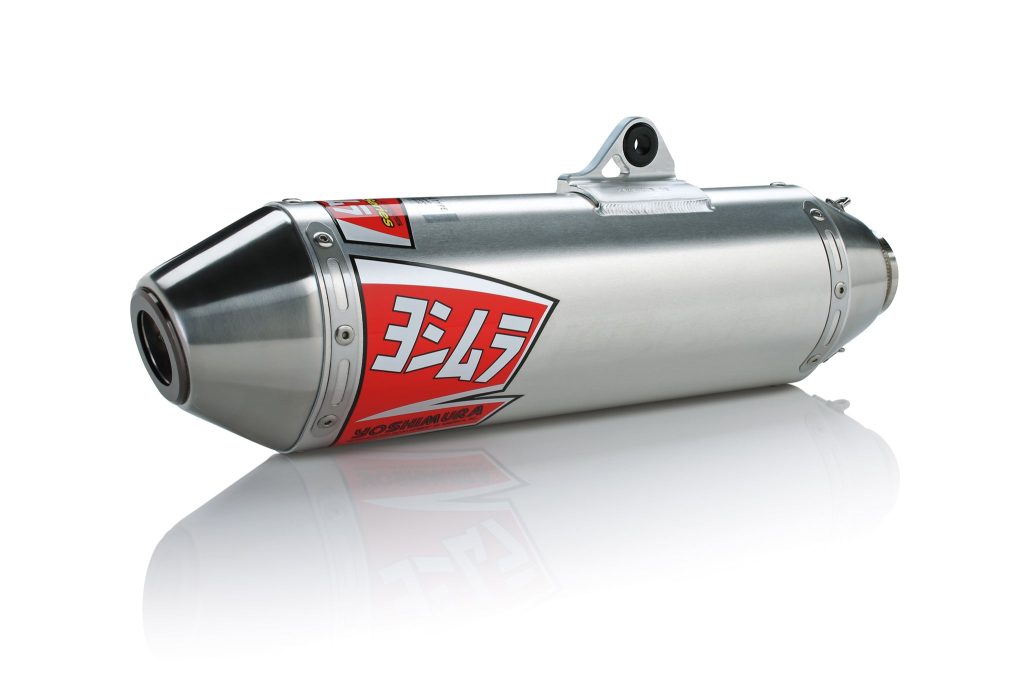 DR650 96-26 RS-2 Stainless Slip-On Exhaust, w/ Aluminum Muffler · Lateral