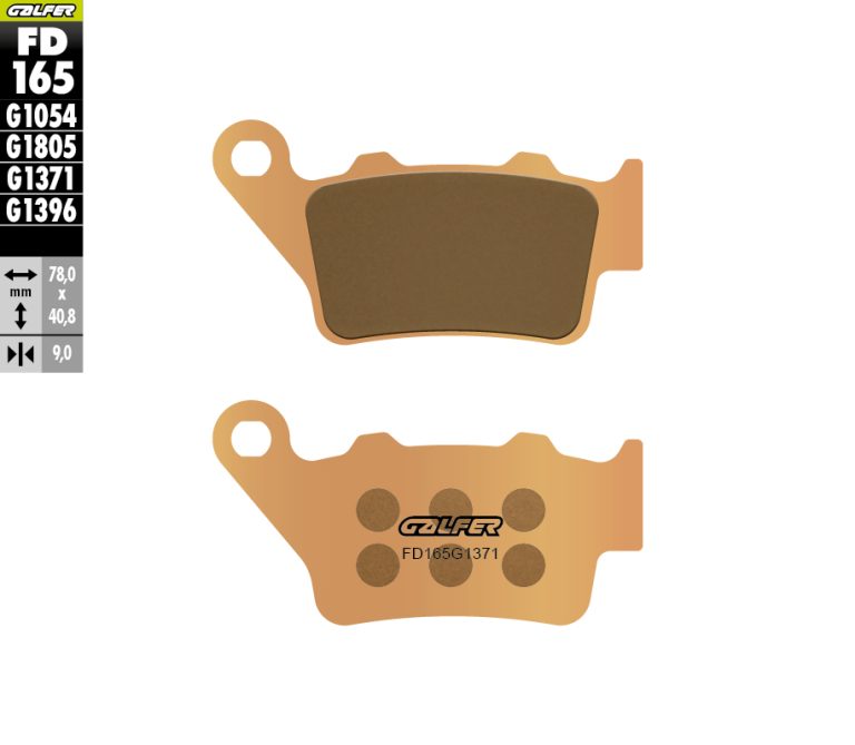 SINTER STREET BRAKE PADS