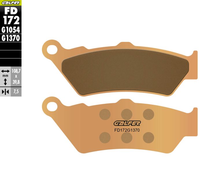 SINTER STREET BRAKE PADS