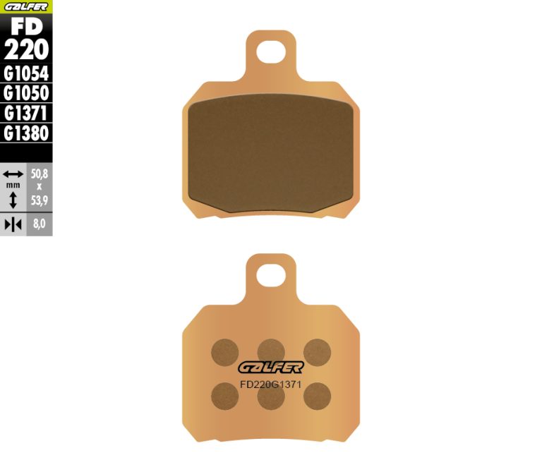 SINTER STREET BRAKE PADS
