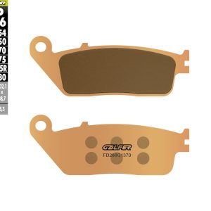 SINTER STREET BRAKE PADS