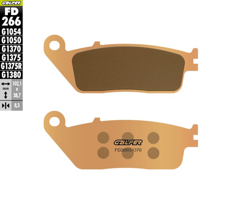 SINTER STREET BRAKE PADS