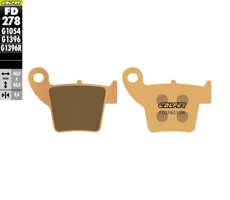 SINTER OFF-ROAD BRAKE PADS
