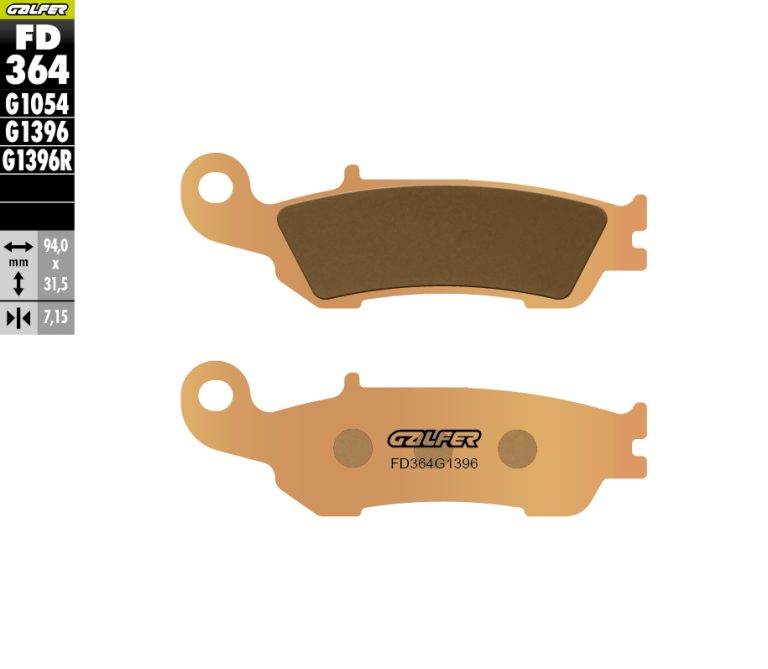 SINTER OFF-ROAD BRAKE PADS