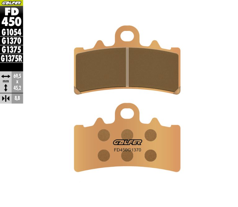 SINTER STREET BRAKE PADS