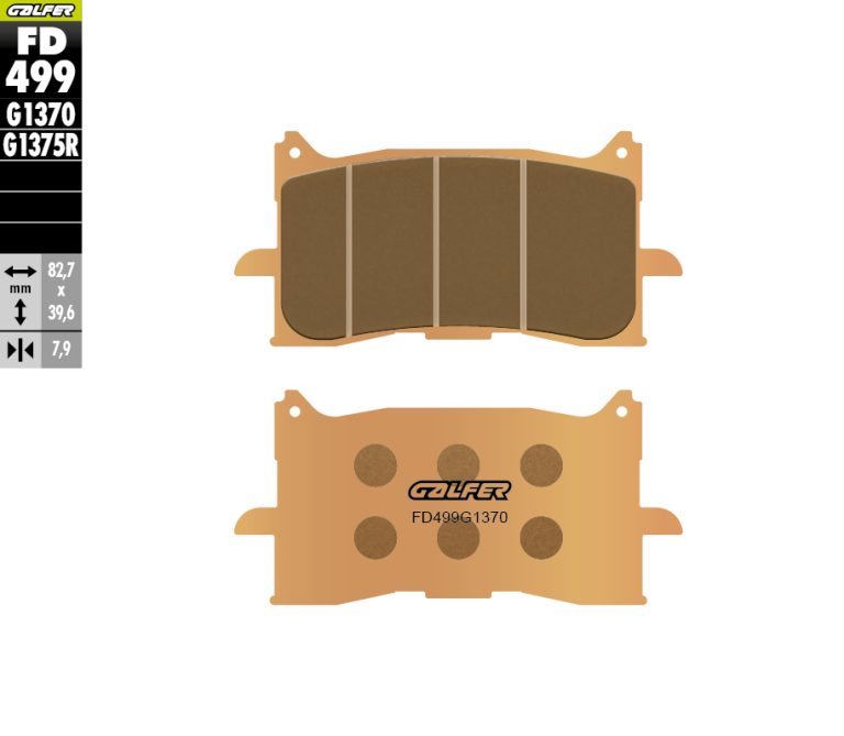 SINTER STREET BRAKE PADS