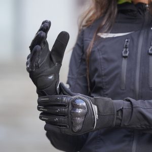 Guantes Moto Protección Vortex Gris