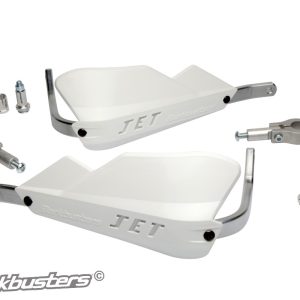 JET Handguard – Two Point Mount (Straight 22mm) – White