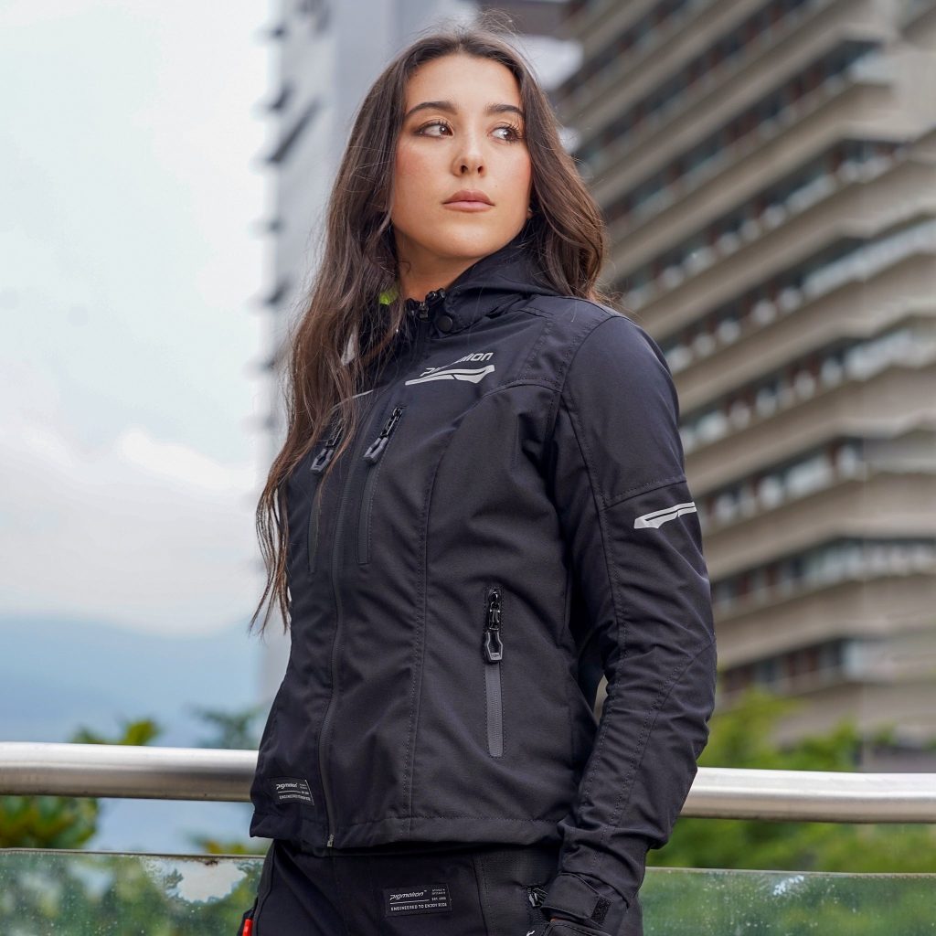 Chaqueta Moto Fenix Mujer · Trasera