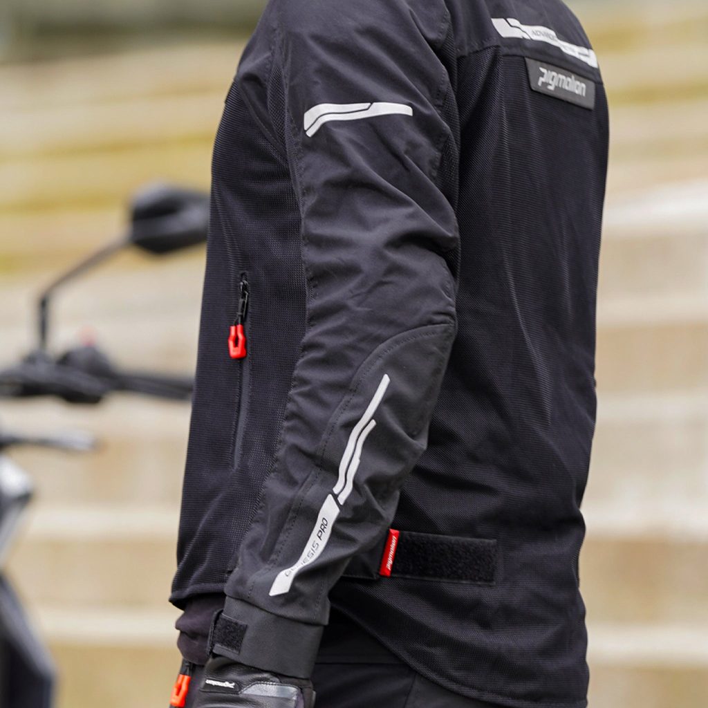 Chaqueta Moto Genesis Pro Verano Negra Hombre · Opuesta