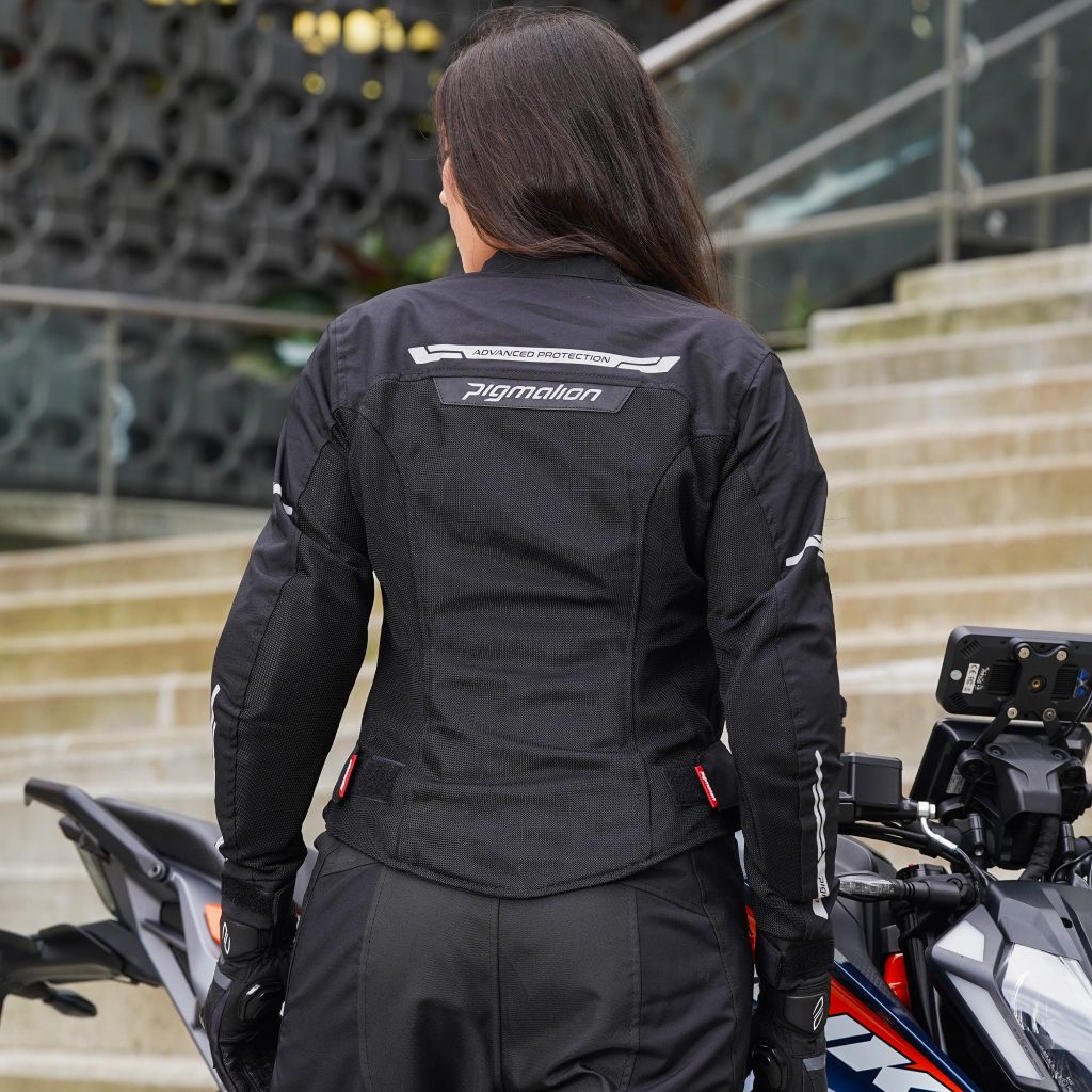Chaqueta Moto Genesis Pro Verano Negra Mujer · Motor