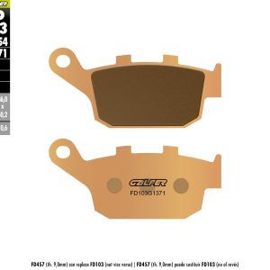 SINTER STREET BRAKE PADS