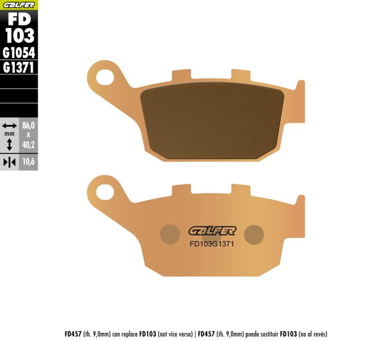 SINTER STREET BRAKE PADS